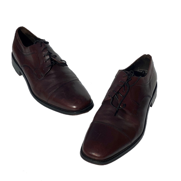 Cole Haan City Mens Cap Toe Brown Leather Oxford main image 5